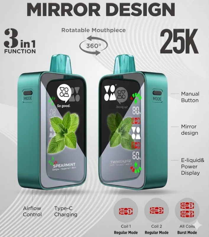 Voom Burst 25000 Puffs Disposable Vape 