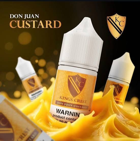 Kings Crest Don Juan Custard 30ML